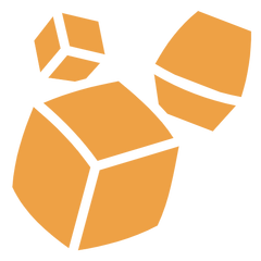 Cinematic Resolution An icon of three 6-sided dice tumbling, representing the Ranked Pattern Matching system.